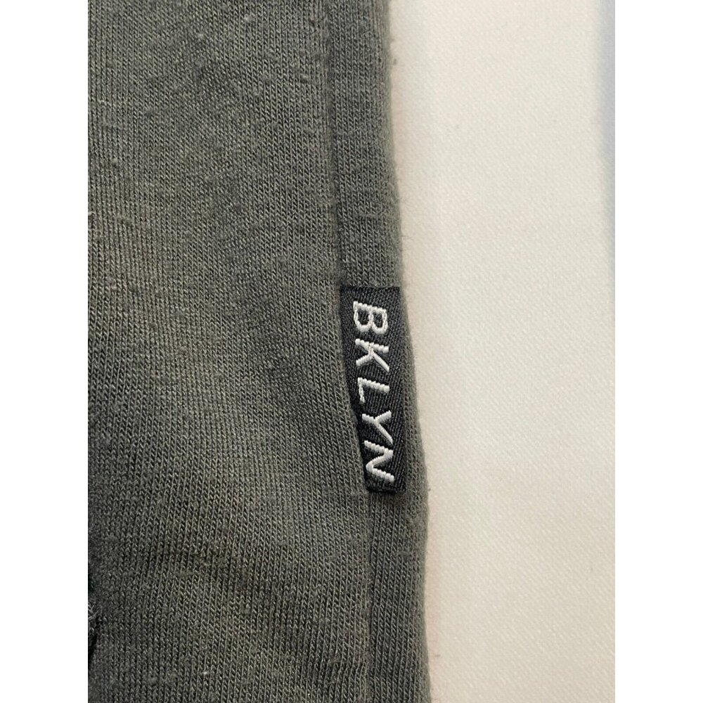 Brooklyn Clothing hoodie sweater mens small long sleeve Drip gray - Picture 9 of 10